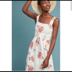 Beautiful Floral Anthropologie Dress